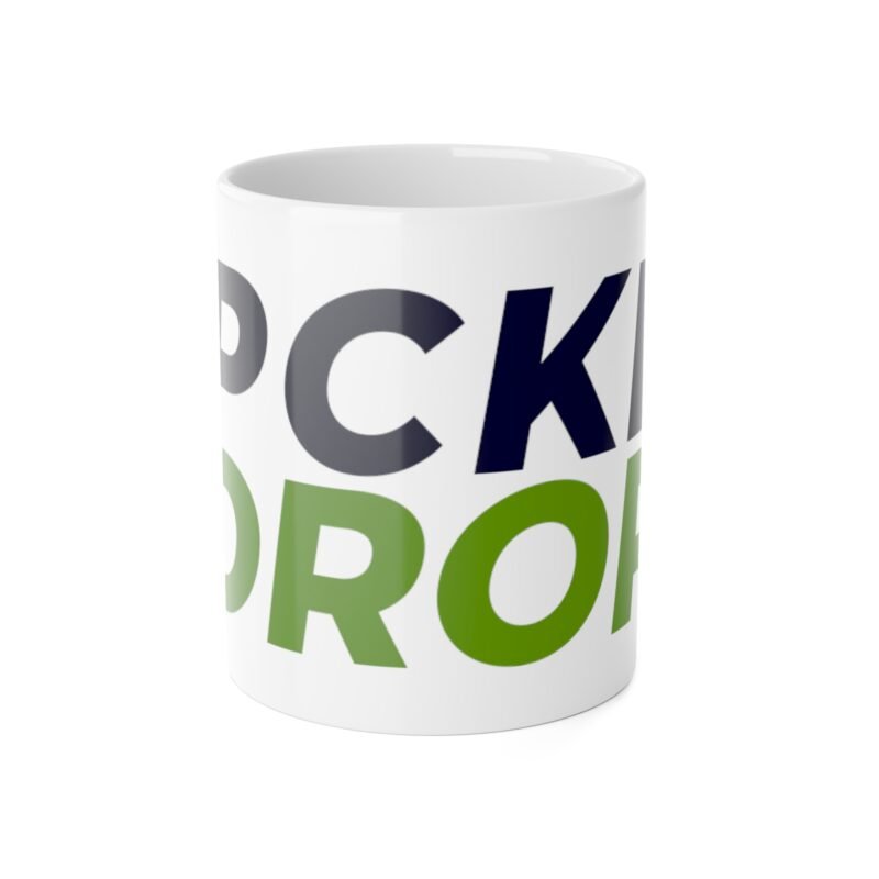 Pickleball Mug Ceramic Coffee Cup, 11oz